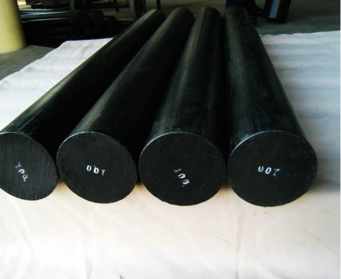 Wear Resistance White POM Rod , Black Delrin Rod For Springs / Bearings
