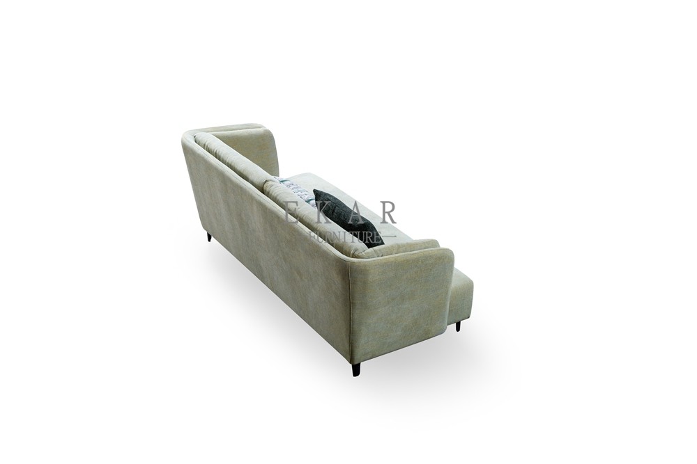Modern Simple Design Living Room 3 Seat Recliner Sofa