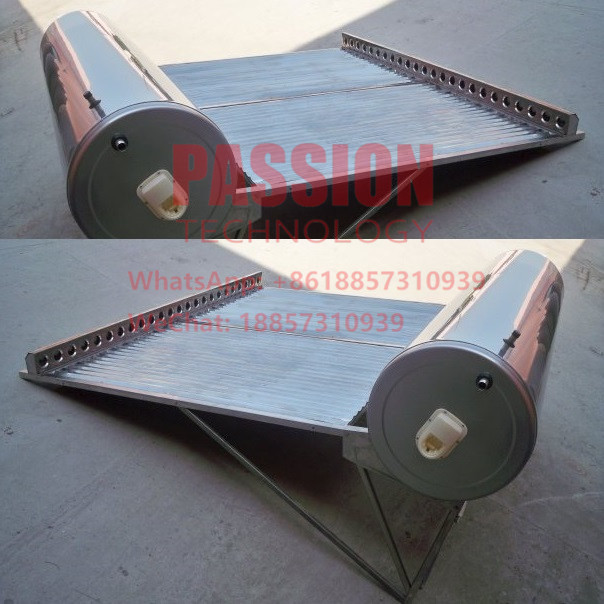 58x1800mm Vacuum Tube 500L Solar Water Heater Non Pressure Glass Pipe Collector