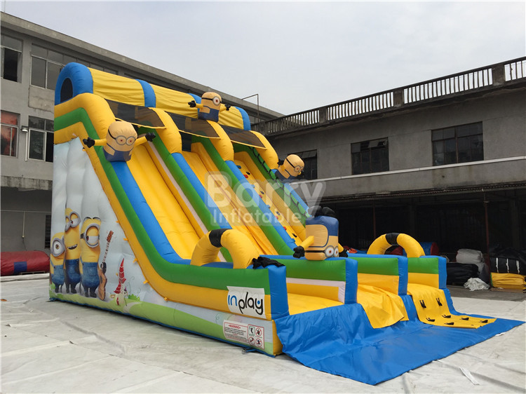 Commercial And Residential Small Kids Inflatable Slide With 0.5mm Pvc Tarpaulin