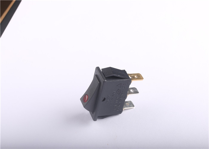 16a 250v Dot Electrical Rocker Switches Pet Printing , IPOO Degree Of Protection