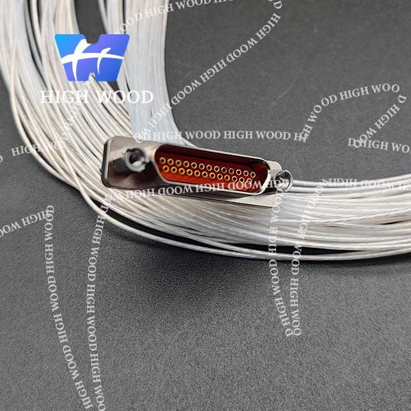 J30J SERIES MICRO-D Rectangular Connectors, J30J-25ZKP -1000 Length1000mm