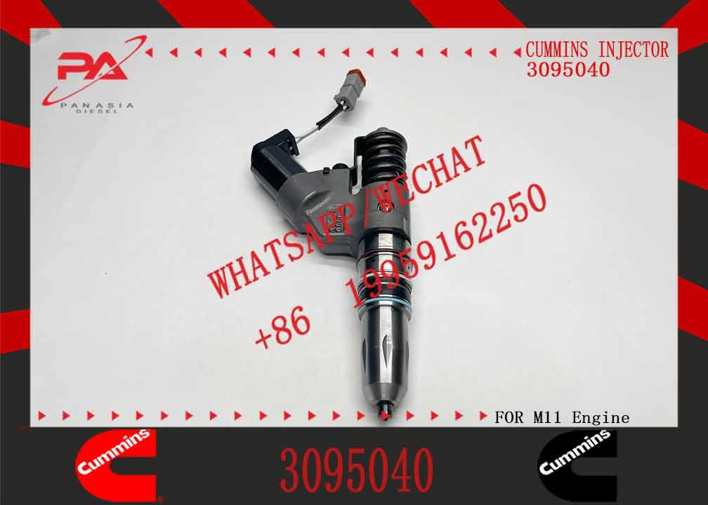 Diesel Engine Fuel Injector ISM QSM excavator fuel Injector 3095040 fuel injector assy for cummins engine parts