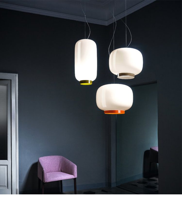 Postmodern minimalist jar shape living room chandelier creative dining room Glass Pendant Light(WH-GP-122)