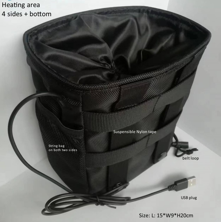 Custom Adjustable Drawstring Bag Closure Waterproof gym chalk bag