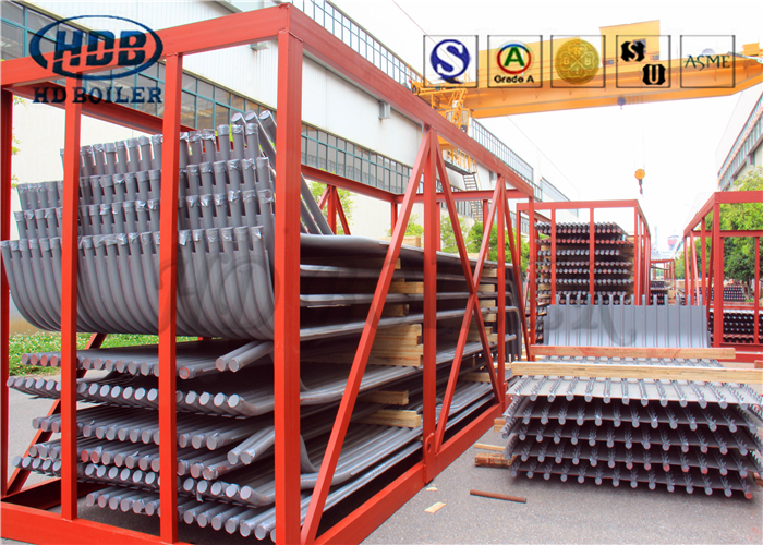 Submerged Arc Welding Boiler Membrane Waterwall Rear Wall Panel For Coal Power Plant
