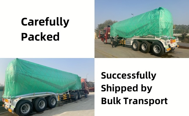 TITAN 3 Axle 40CBM Cement BulkerTtrailer for Sale  Cement Bulker Price