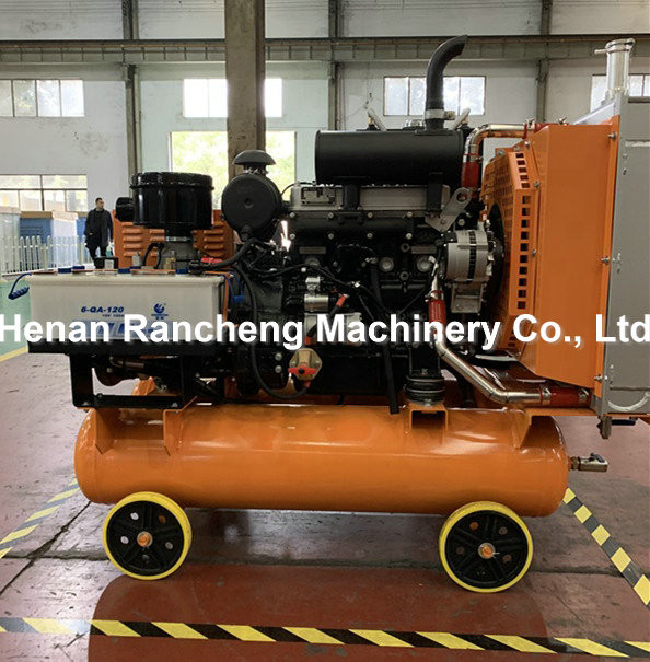 LGCY - 5 / 8 36.8kw Air Drilling Compressor 8 Bar Working Pressure Diesel Engine