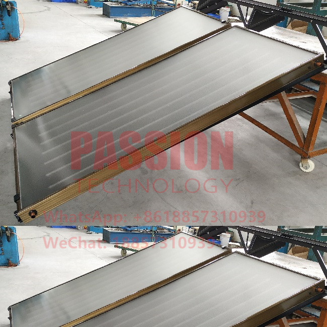 Blue Titanium Solar Thermal Collector 250L Pressurized Flat Plate Solar Water Heater