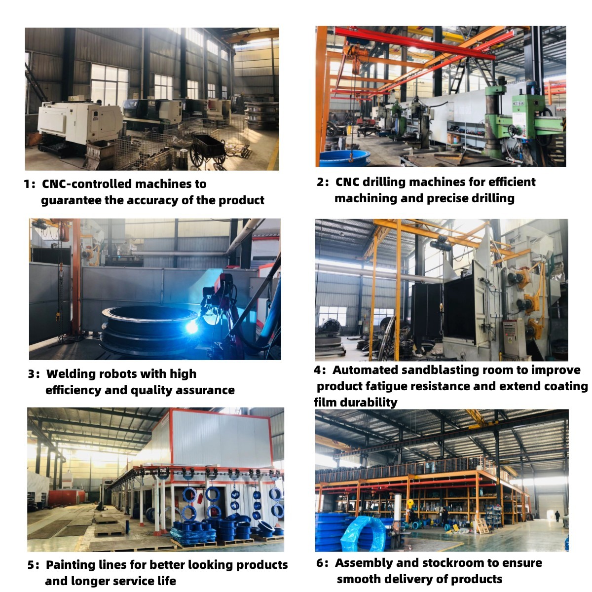 Epdm Bellows Expansion Joint High Temperature Flexible Flange Connection NR Rubber