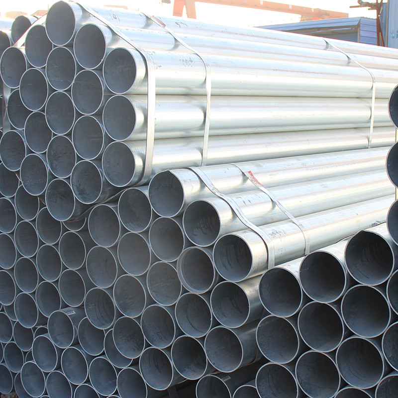 Customized Galvanized DX52D+Z Steel Pipe With 180g/M2 Zinc Coating