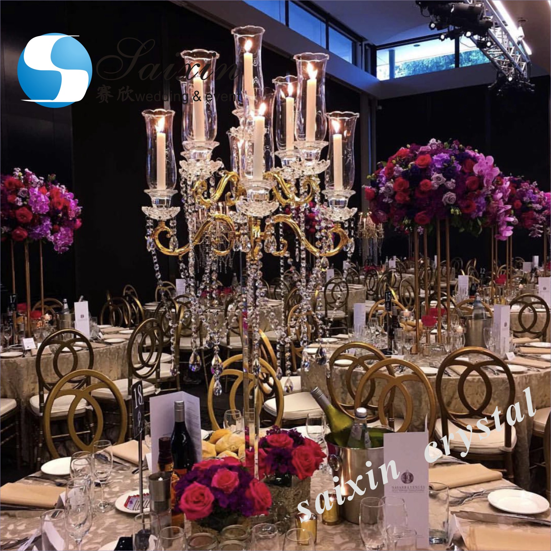 Artificial Flower Arrangements For Wedding Tables Decoration