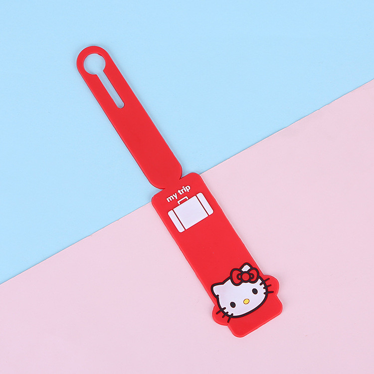 Flexible Bright Silicone Luggage Tags For Travel Easy To Suitcase Tags With Name Cards