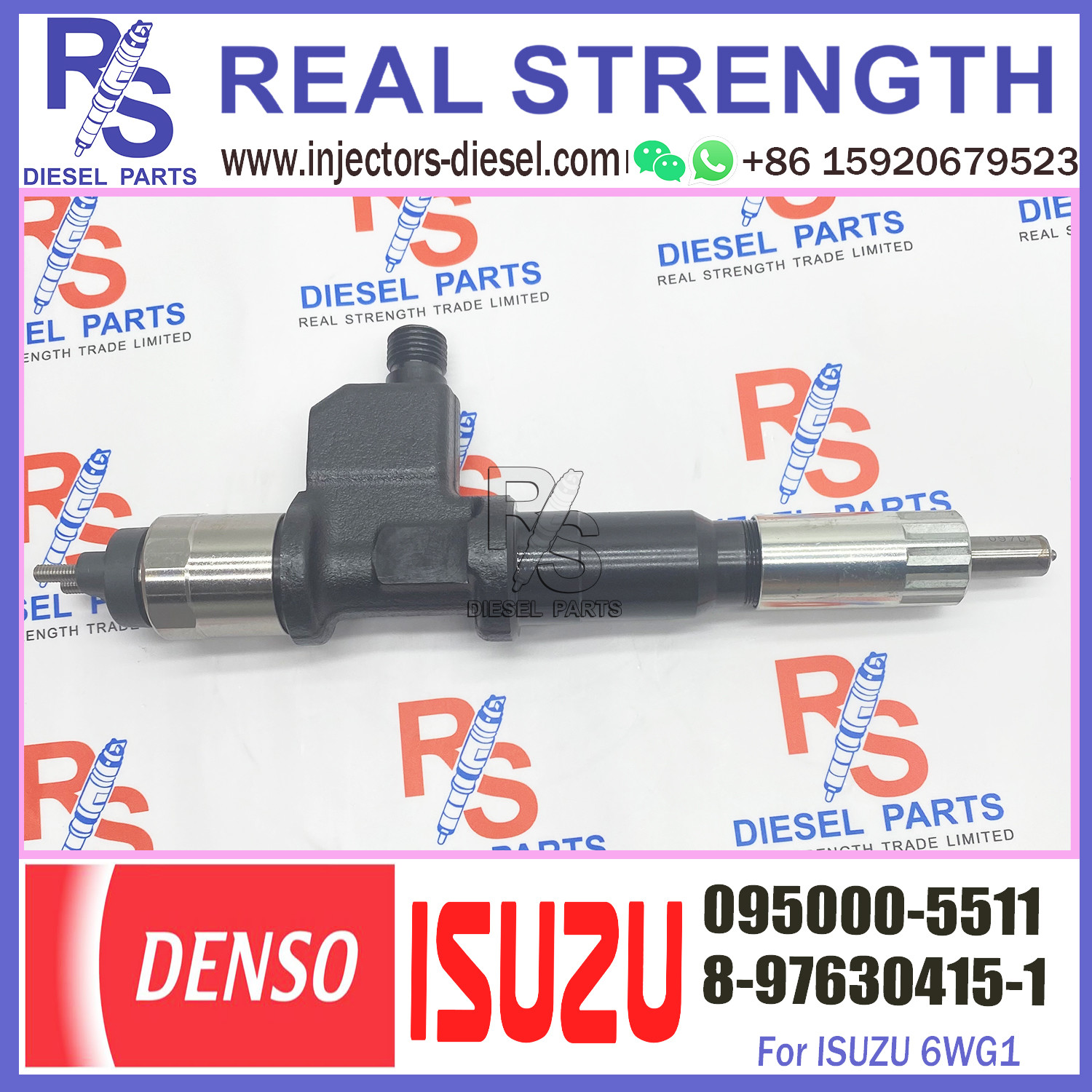 Diesel Engine OEM 095000-5511 Fuel Pump injector For ISUZU 4HK1-T