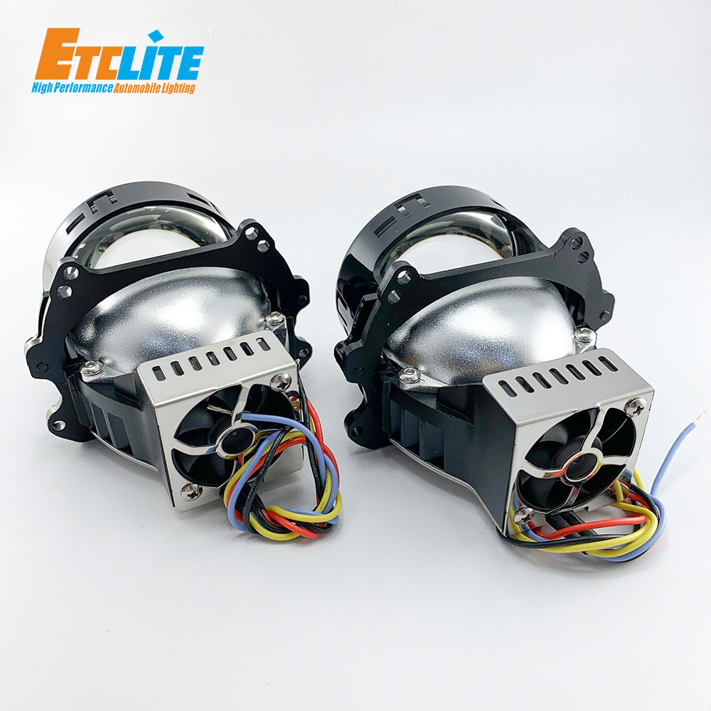 3.0 Inch 60W Bi Projector Led Headlight For Car 9600LM per Pair