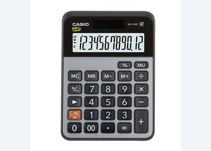 For Casio/ Casio MX-120B Authentic Fashion Minimalist calculator Computer for business office use 12 digits