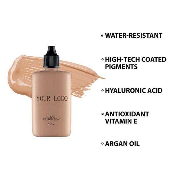 Foundation Cream Long Lasting Face Concealer Foundation Liquid Makeup Cushion Foundation Oem Private Label Spf30 Vegan