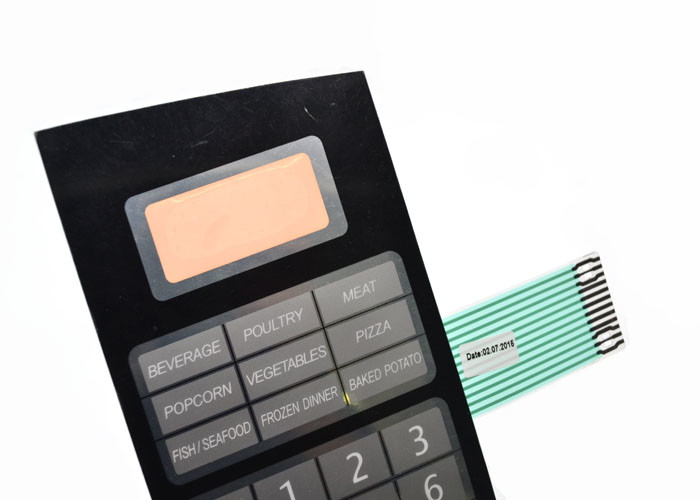 Light Weight Flat Membrane Keyboard , Multi Color Pet Membrane Switch