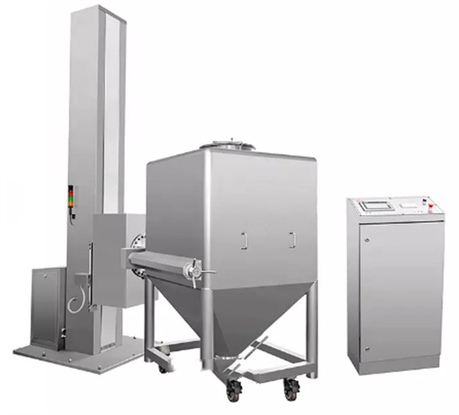 500 Lb Bin Replaceable Post Bin Blender Provides Mixing Blending Mixing Speed 3 R/min