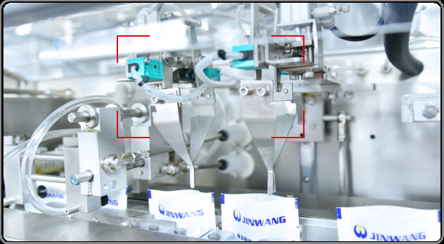 auto Horizontal Packaging Machine Powder SUS304 Stainless Steel