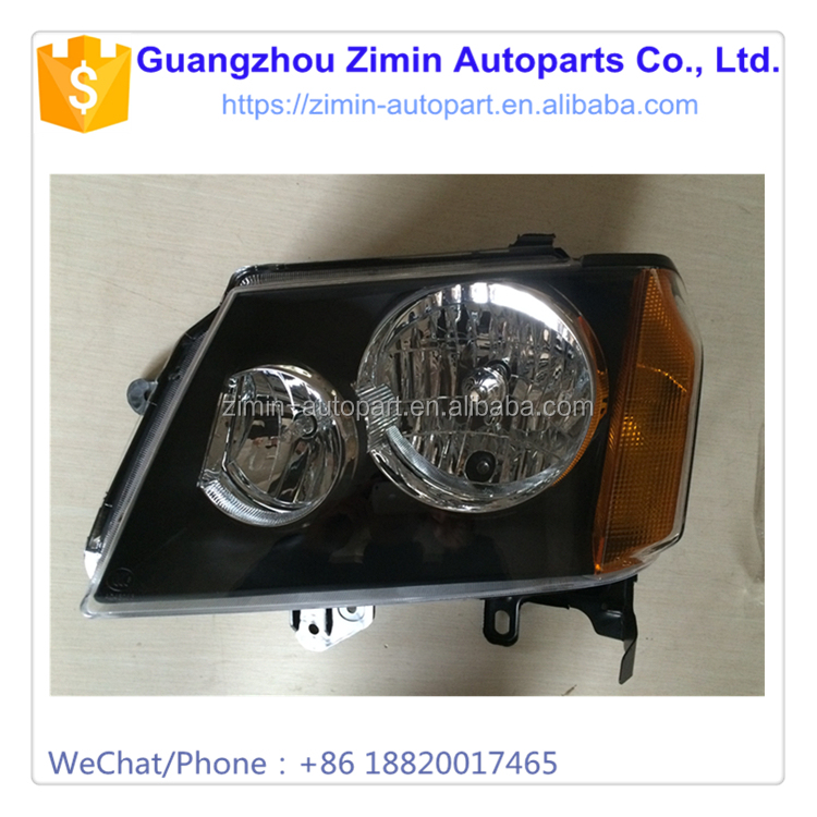 Chevrolet Colorado 2009 Black Aftermarket Modified ABS Plastic Head Light