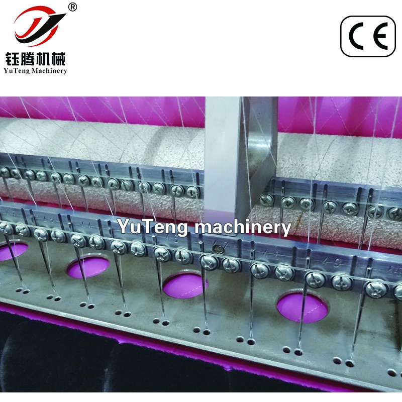 Computerized Shuttle Multi Needle Quilting Machine For Comforts