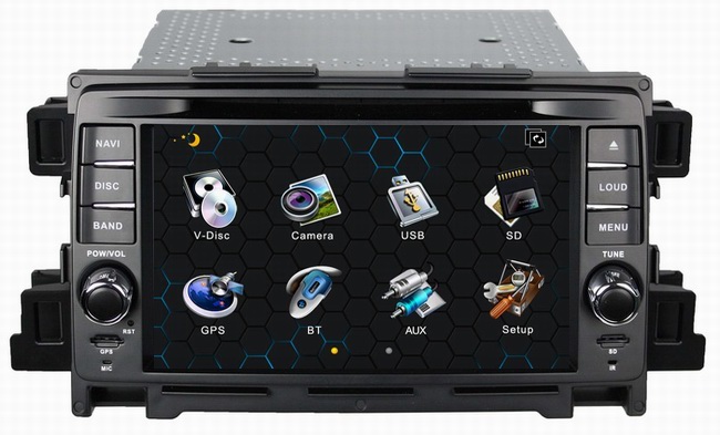 car gps radio wholesaler for Mazda CX-5 2012 with DVD MP4 media palyer auto stereo system OCB-7005