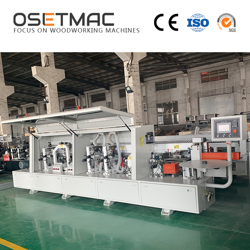380V50HZ3PH Motor Power Automatic Edge Banding Machine SYS-568 for Woodworking Industry