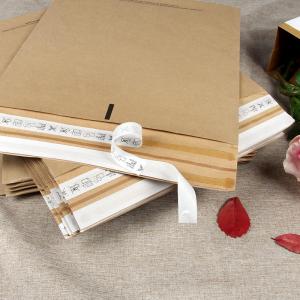 Recyclable Paper Padded Mailer Brown Biodegradable Padded Envelopes Customized