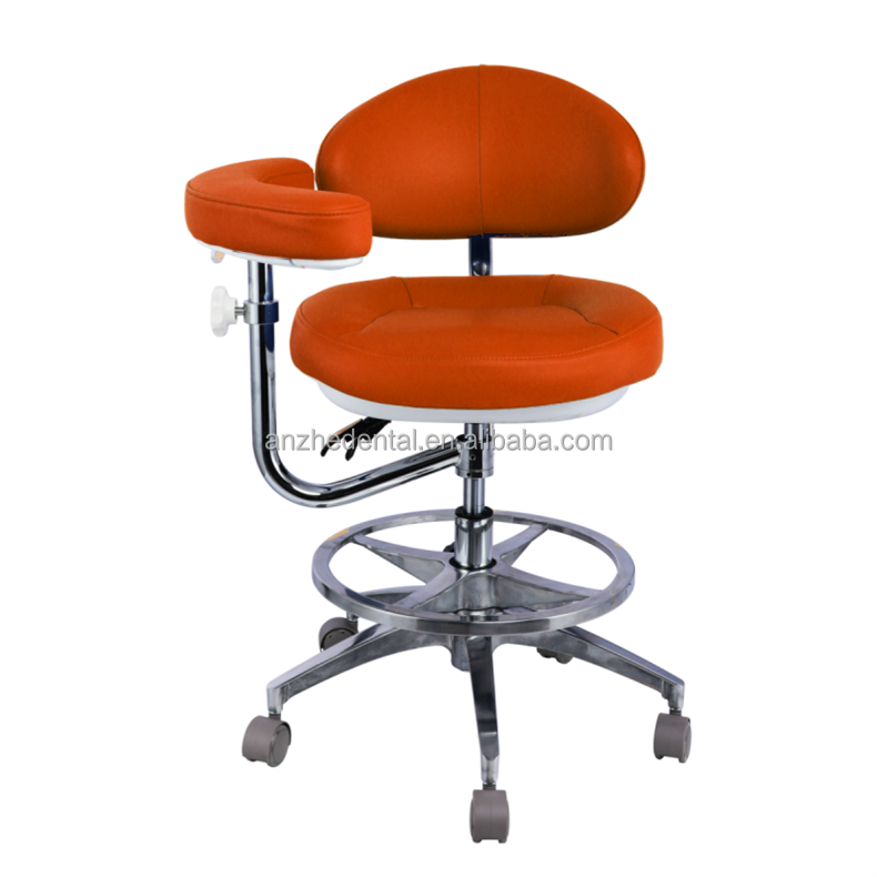 Luxury Design Dentist Stool Doctor Chair Work For Microscope Surgical Stool With Armrest