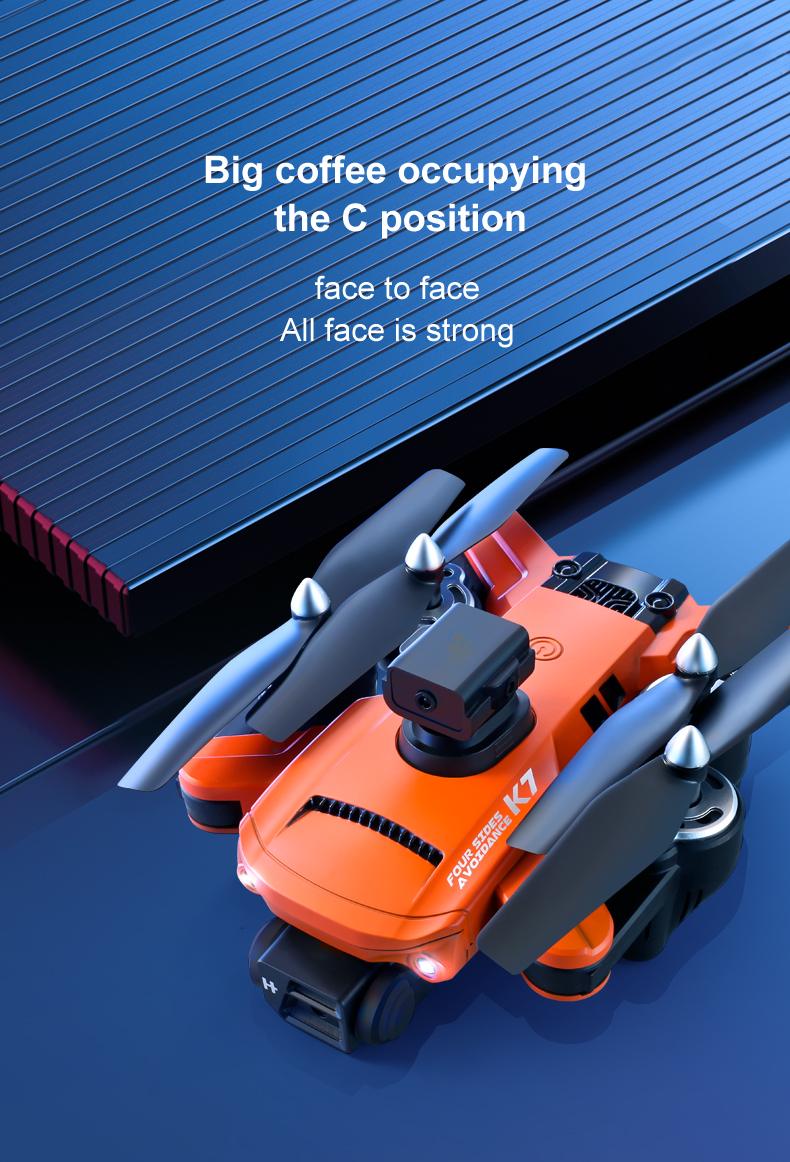 Smart GPS Optical Flow Quadcopter Drone with Obstacle Avoidance and Image Transmission Distance of 200M