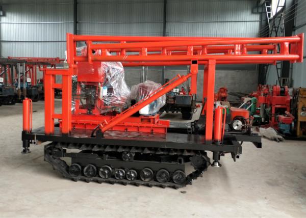 Quality Diesel Rock 28kw 180m Crawler Mounted Drill Rig for sale