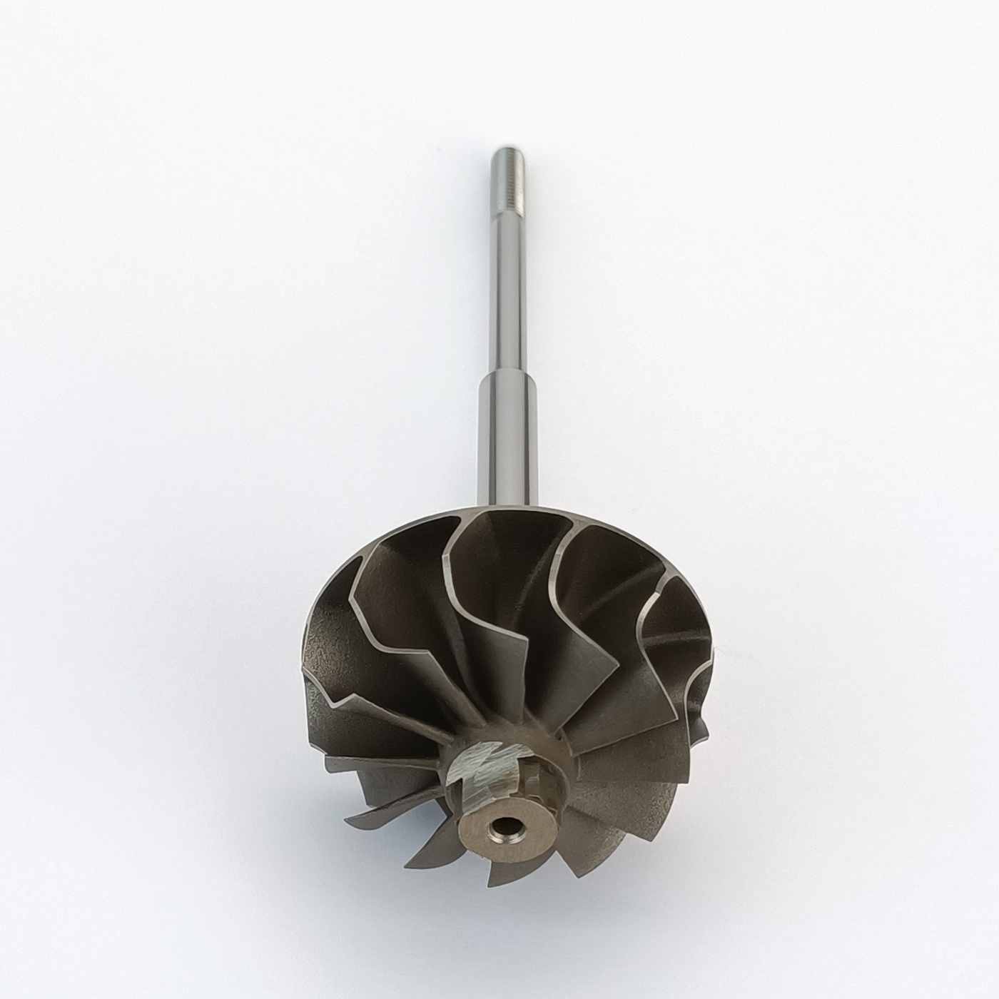 MS-TECH Turbo TD025 Turbine Wheel Shaft 49173-06601 49135-00011 Fit Turbos Ind 37mm Exd 31.5mm Blades 12