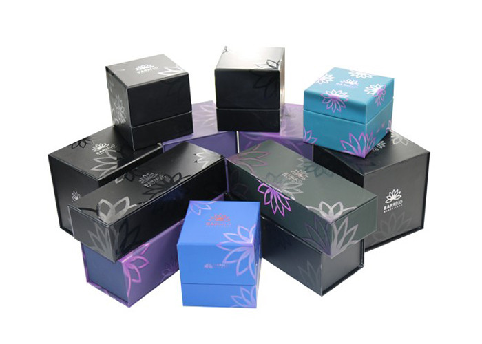 Travel Foldable Paper Cosmetic Box Packaging Eco - Friendly For Olive Oil Packaging