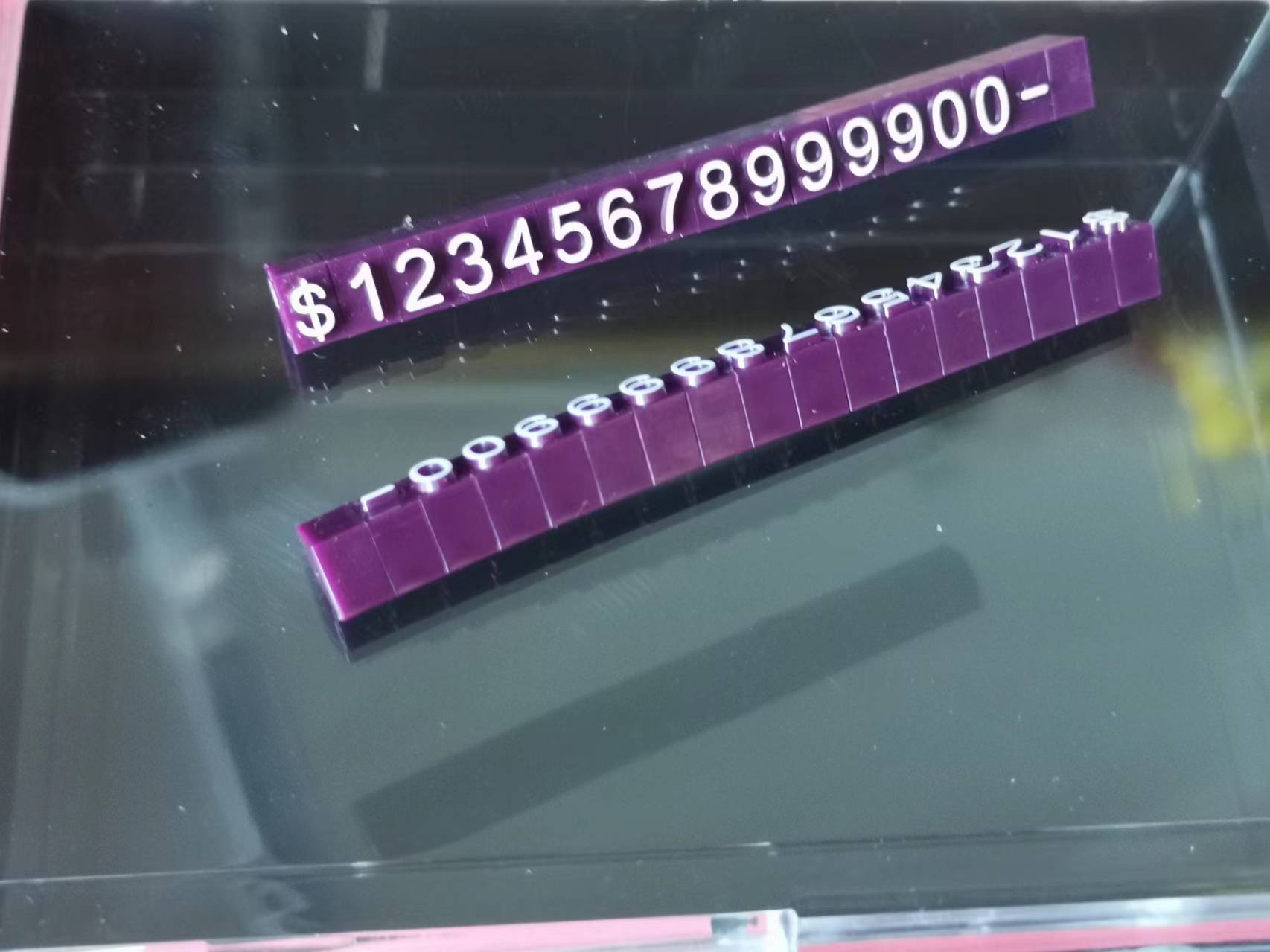 Adjustable Fashion Jewelry Display Price Tags 3mm Thick For Watches And Rings