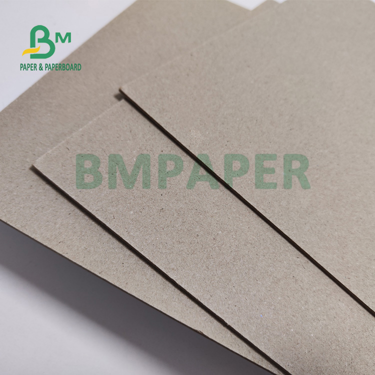 2mm 1250gsm Grey Carton Papa Cajas For File Folder Good Stiffness 70 x 100cm