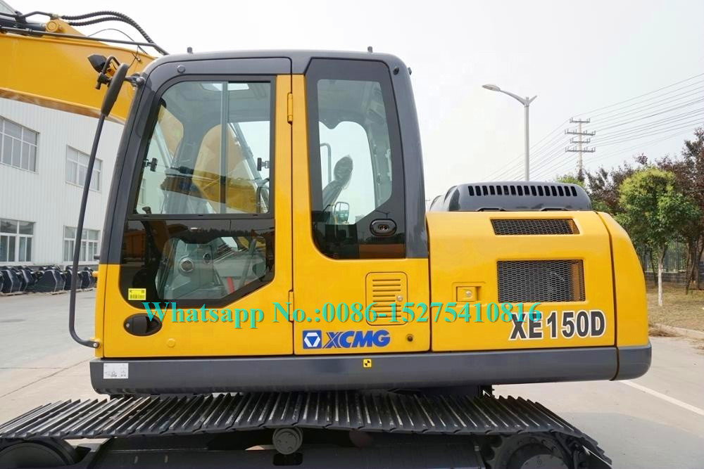 Heavy Duty Construction Equipment Movers , Xcmg Walking Excavator With 0.4 M3 Bucket