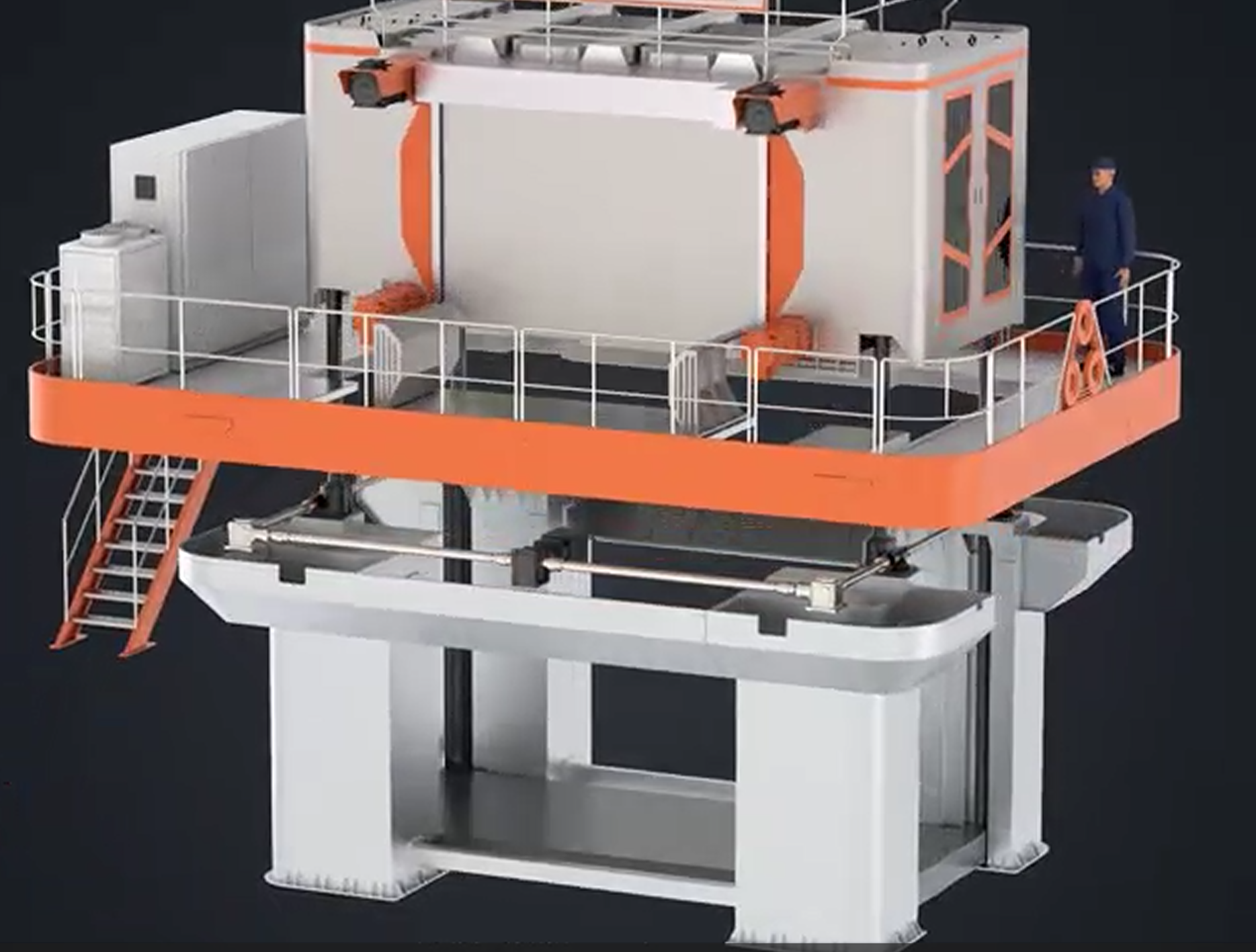 Automatic Gulf Style Lifting Multi Wire Saw Cutting Machine Low Energy Consumption