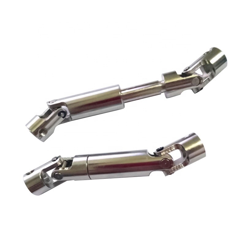 Cross Universal Joint Flexible Flanged Shaft Coupling telescopic Customized Size