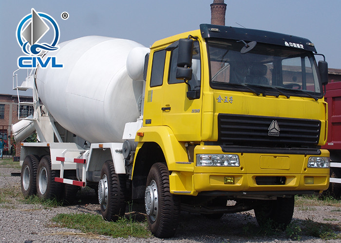 3800mm Wheelbase 6m3 130hp Concrete Mixing Equipment