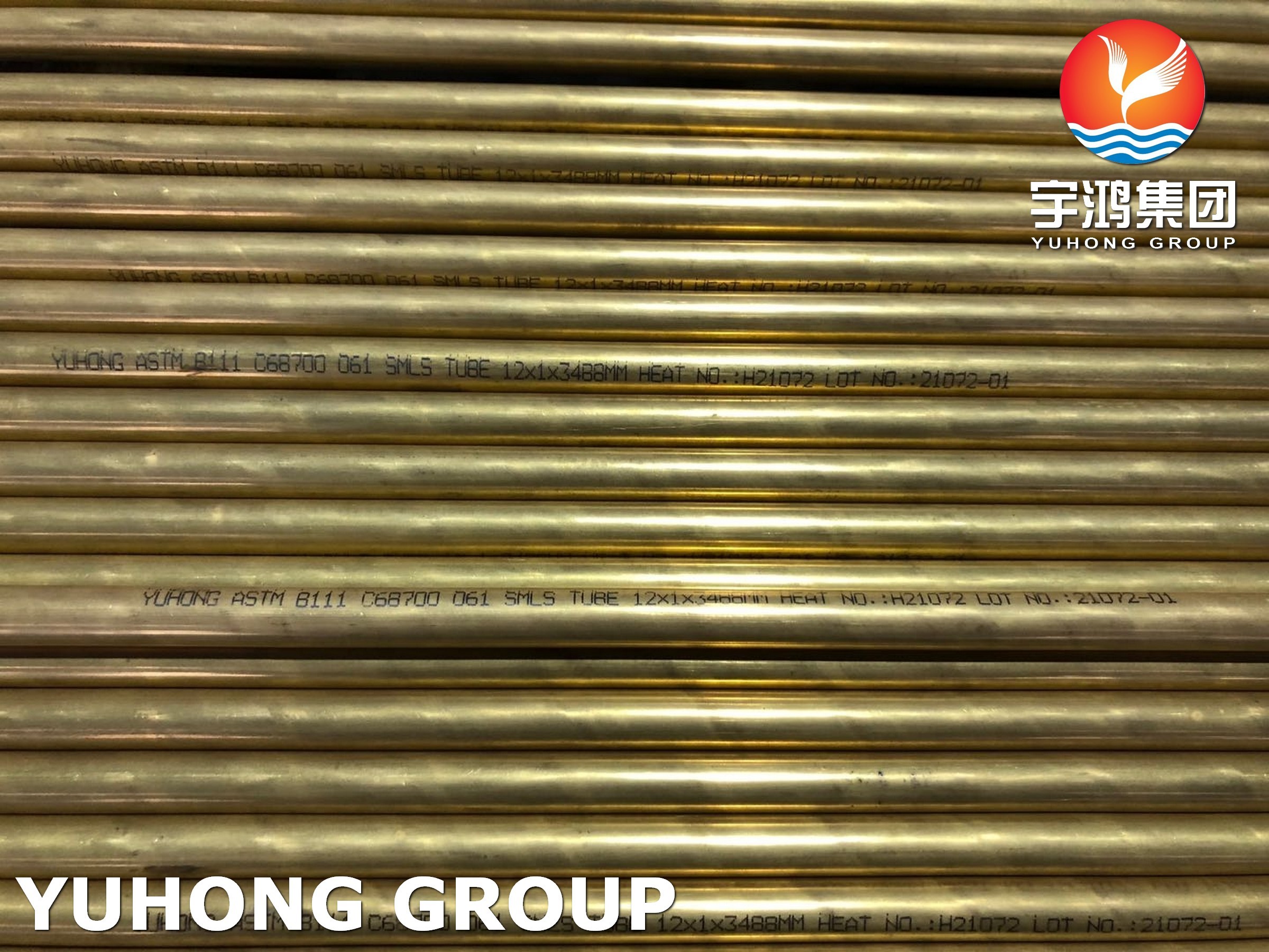 Copper Alloy Seamless Tube ASTM B111 C70600 C71500 C68700 O61 Nickel Alloy Tube Air cooler Radiator