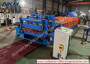 China Metal Roof Tile Roll Forming Machine 45# Steel Roller Material on sale