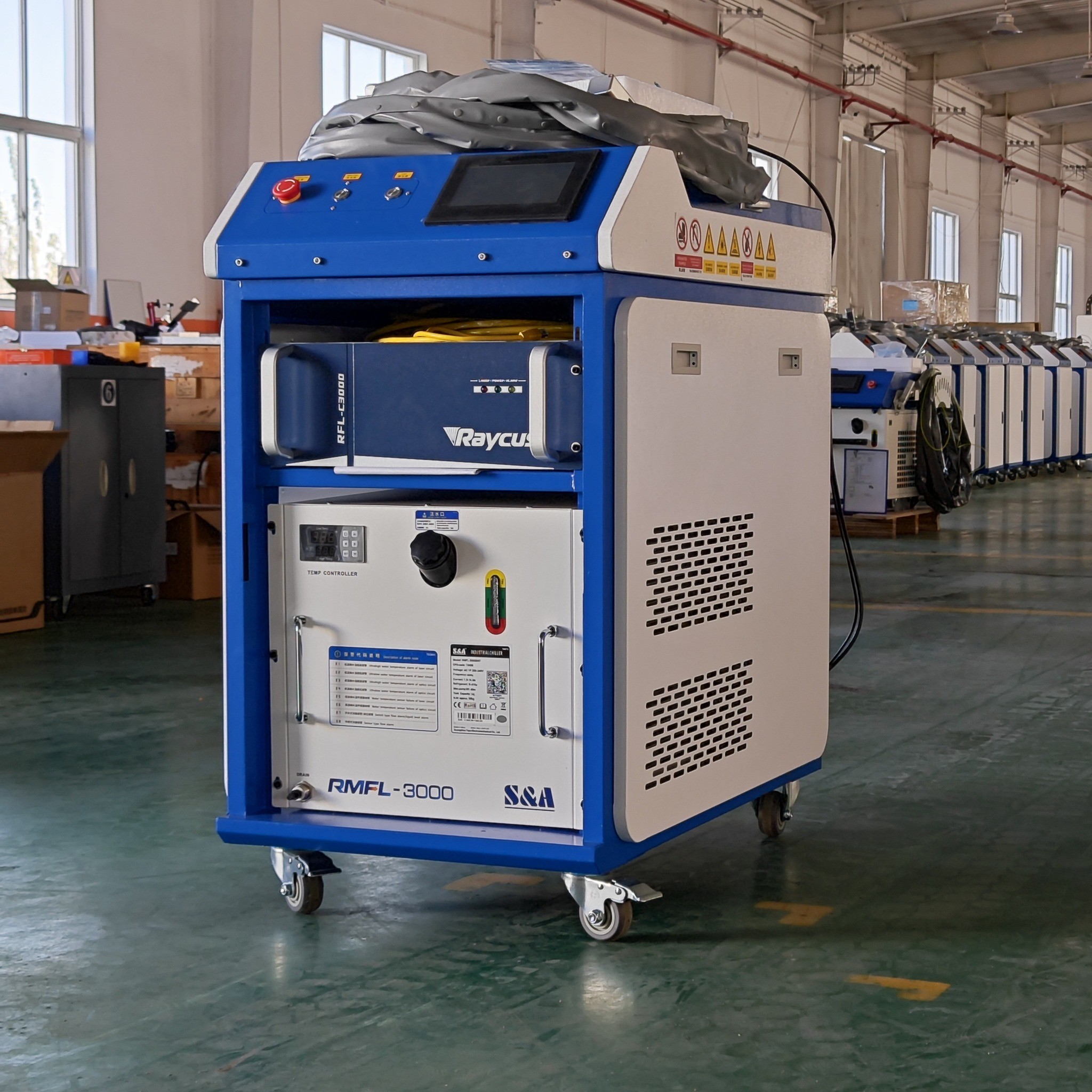 4 In 1 Automatic Laser Welding Machine For Aluminum Copper Stainless Steel