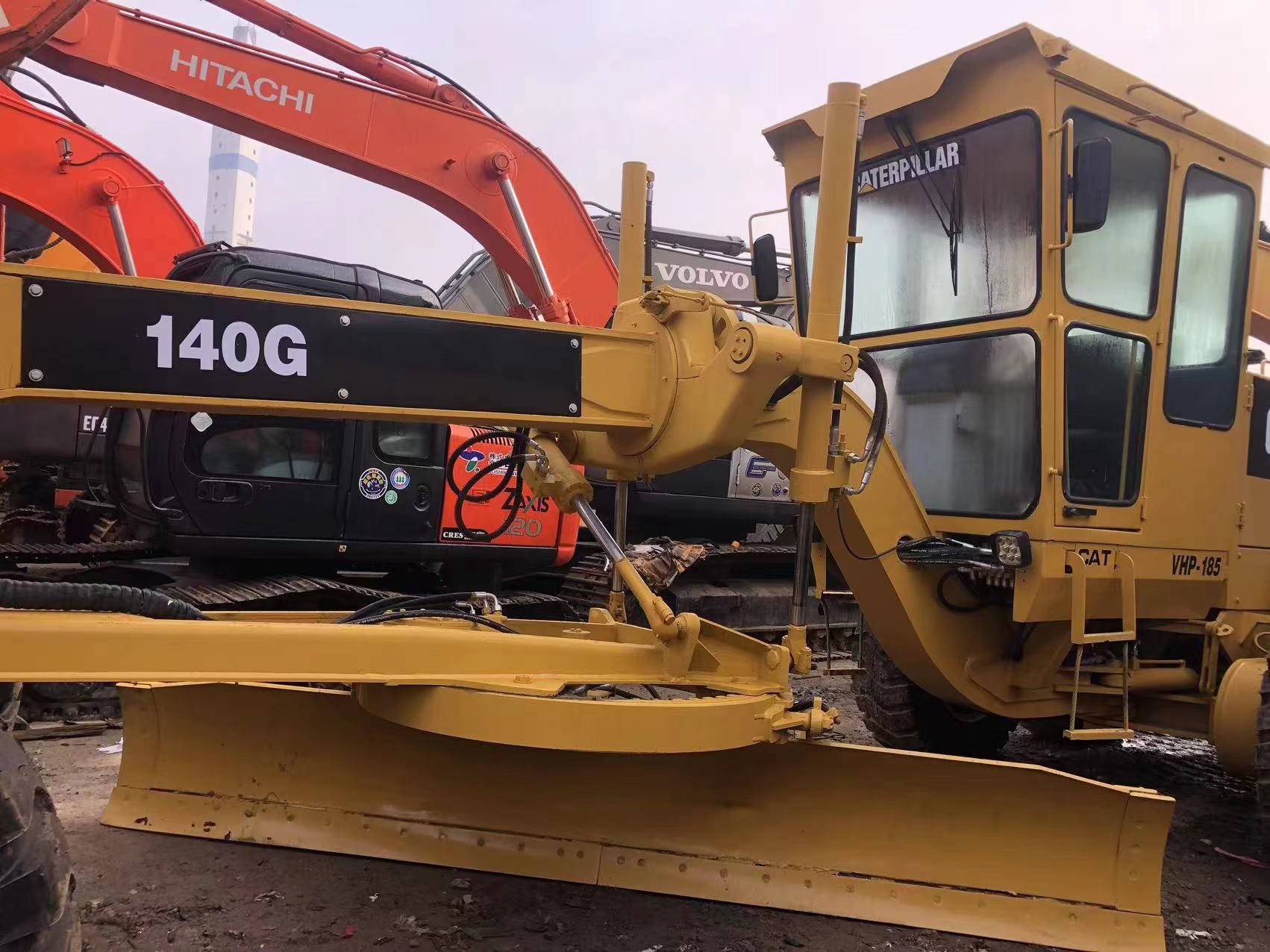 Hydraulic Power Caterpillar Used CAT 140G Grader With Excellent Performance
