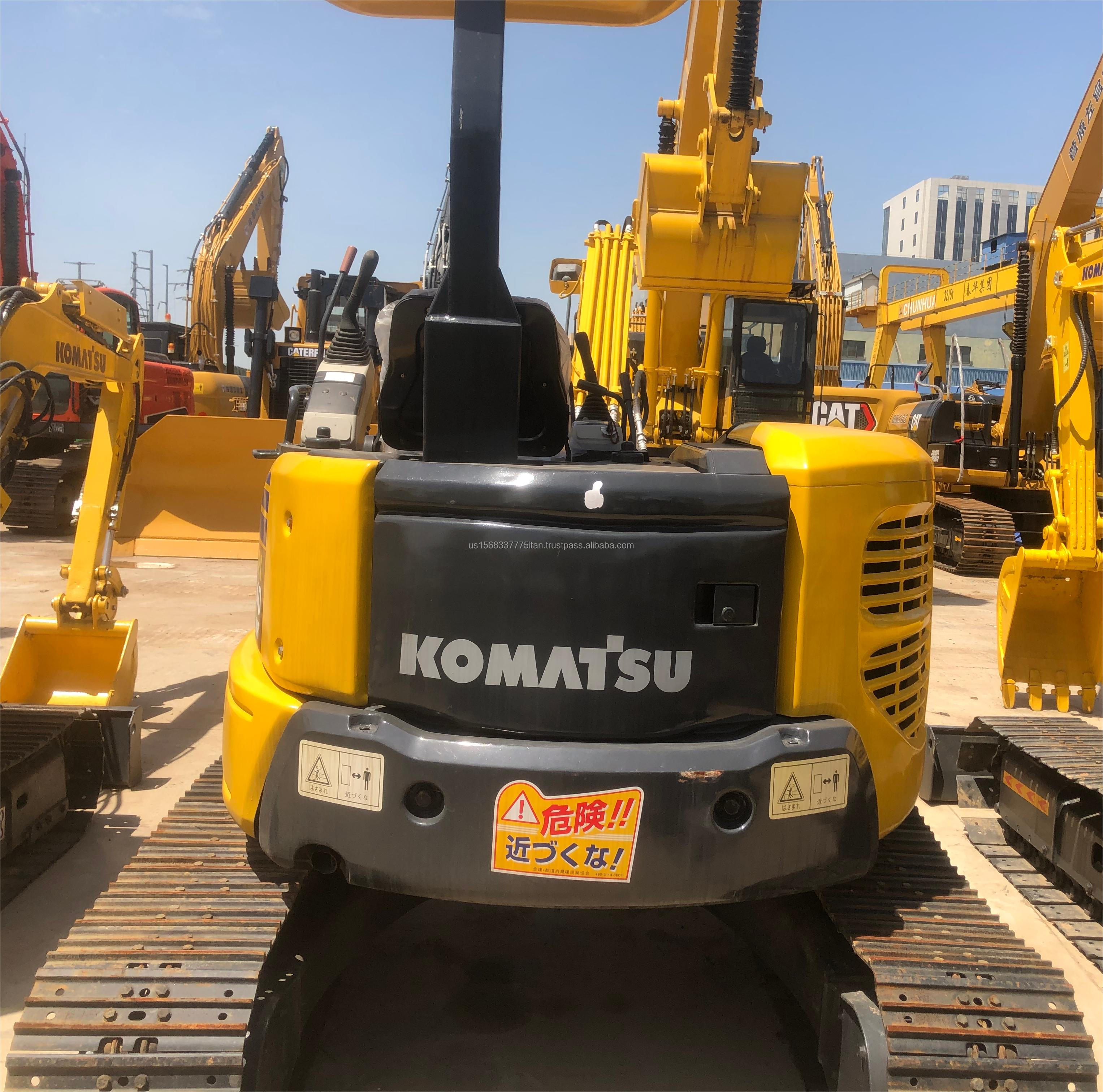 4000 KG Komatsu PC40 4Ton Mini Digger Crawler Excavator with Original Hydraulic Valve