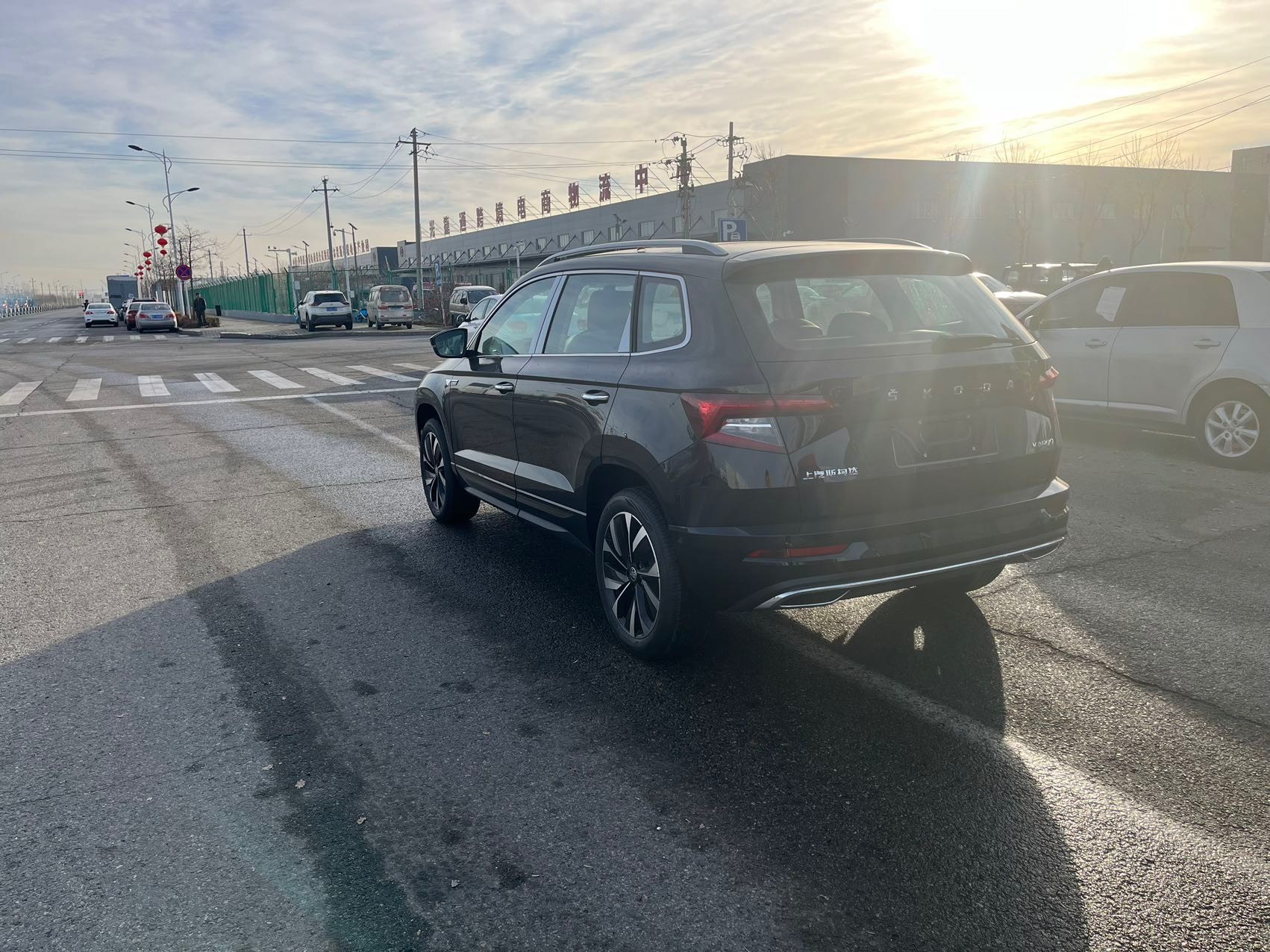 Skoda Karoq 2024 TSI280 TOP Version:110kW,250N.m,1.4T 150HP L4,7-speed Dry Dual Clutch