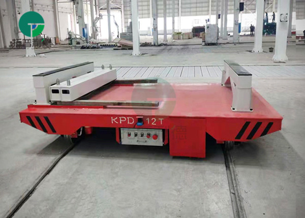 Energy saving lithium battery rails steering electric transfer cart