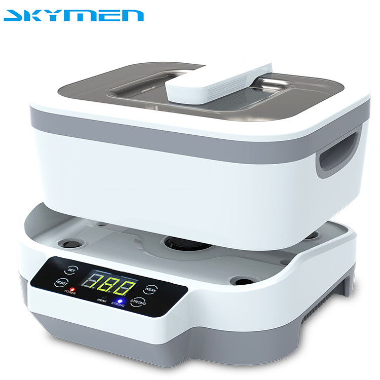 Detachable Household Ultrasonic Cleaning Machine Digital Timer 1200ml 40KHz Frequency