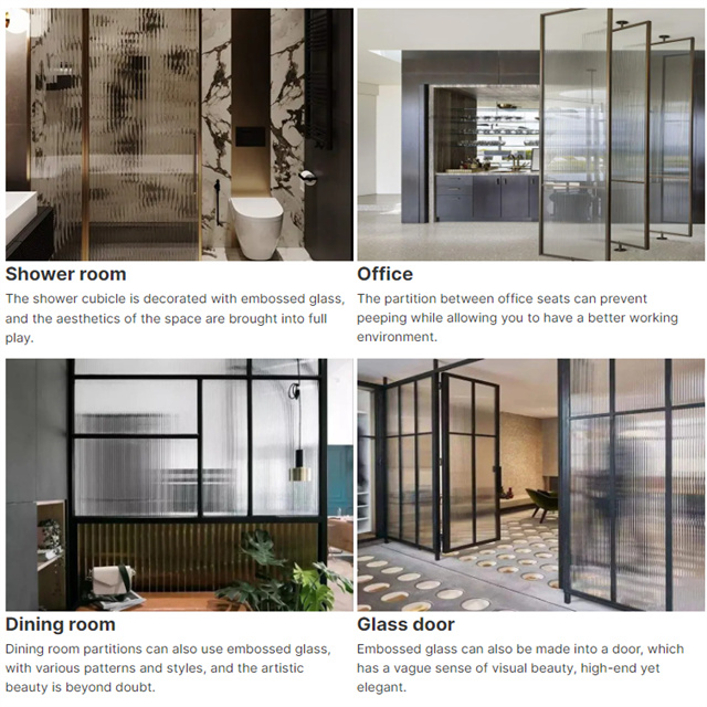 Tempered Laminated Polished 6.8mm 10mm Clear Bronze Grey Nashiji Mesh Reinforced Wired Patterned Glass