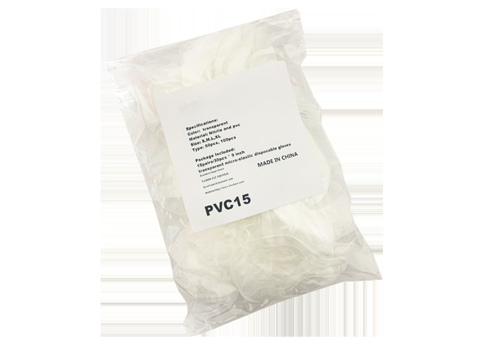 Soft Long Sleeve Nitrile Latex Glove Medical Materials Latex And Nitrile Gloves